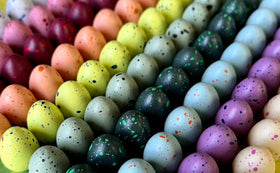 Stonemaier Wingspan speckled eggs color varieties for colorful rounds