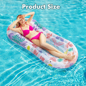 Stonful 2-pack inflatable floats for pool parties and travel