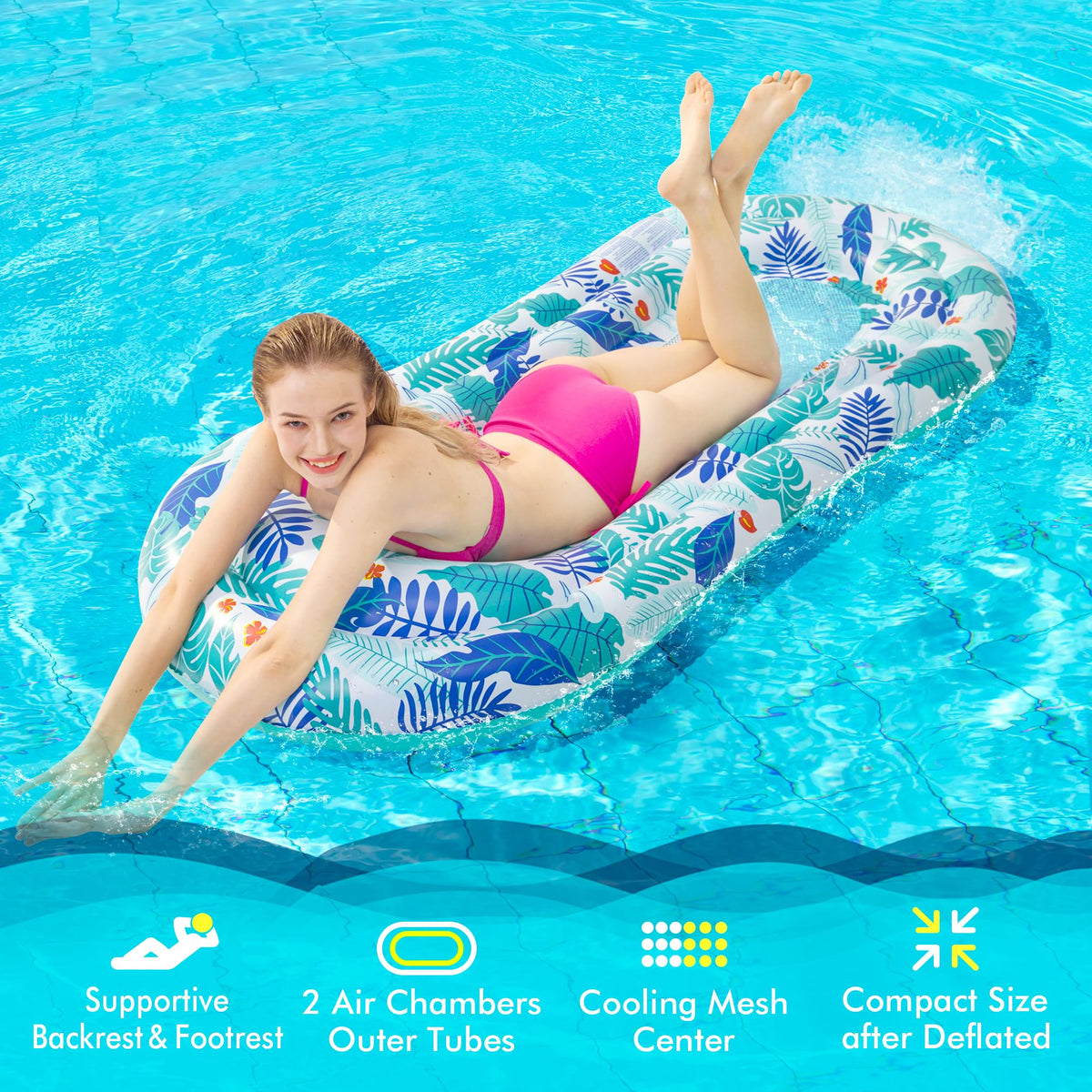 Stonful two-chamber design offers stable, comfortable semi-submersion