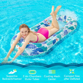 Stonful two-chamber design offers stable, comfortable semi-submersion
