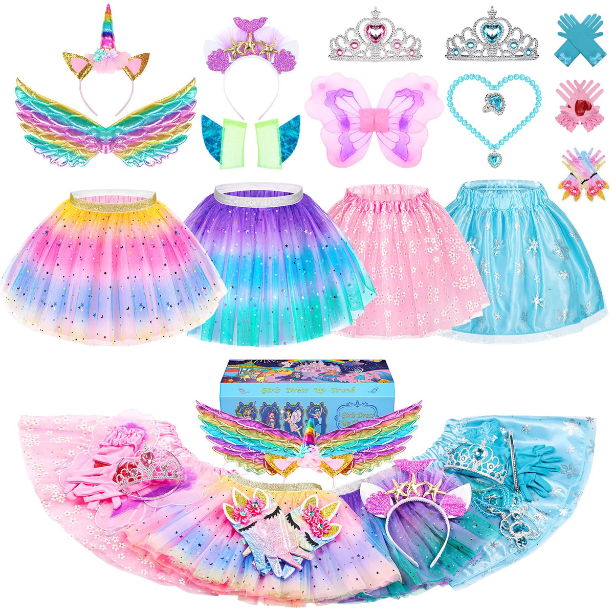 STOPKLAS dress-up set front view for imaginative play and easy dressing.
