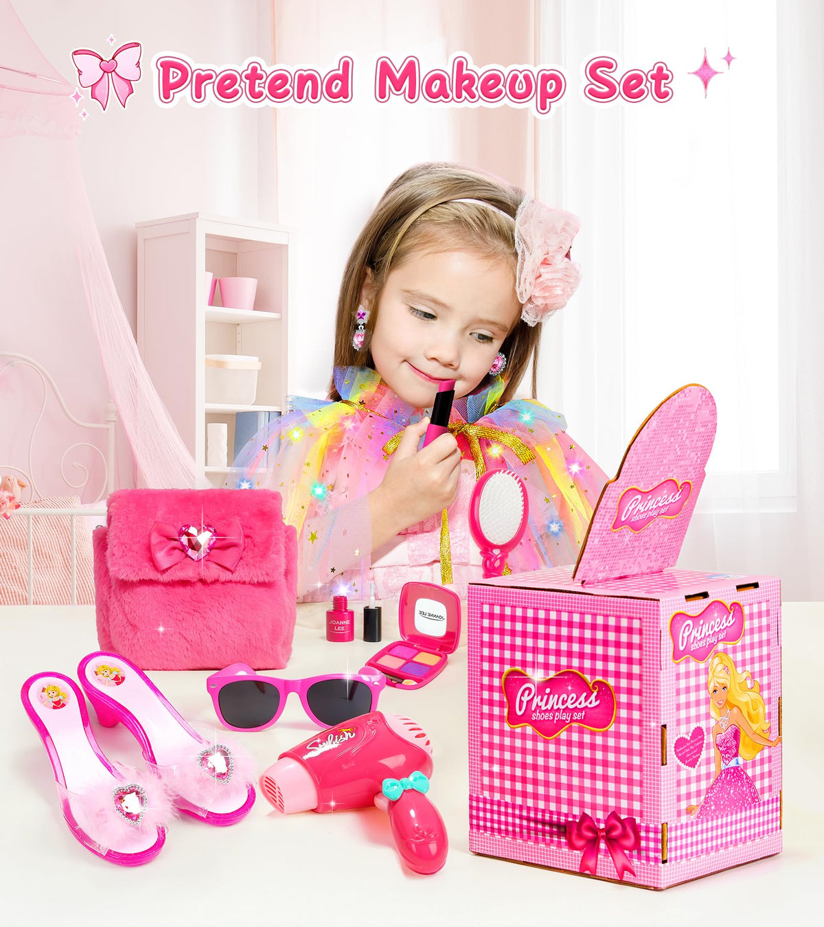 STOPKLAS kid-friendly hairdryer and comb add vanity fun to pretend play
