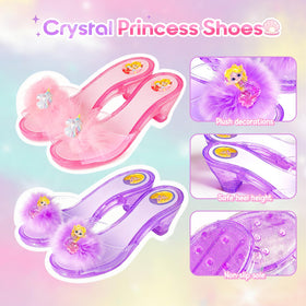 STOPKLAS princess dress set fluffy tulle skirt adds volume and sparkle