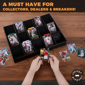 Storage Standard accessible card collection system for easy browsing.