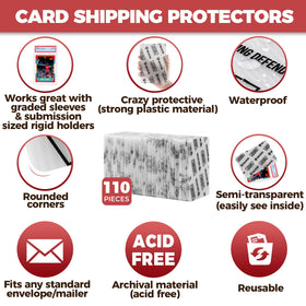 Storage Standard semi rigid card holder keeps graded cards secure