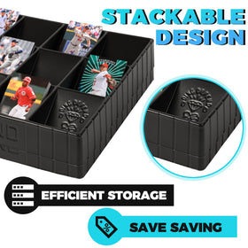 Storage Standard Card Sorting Tray keeps cards accessible and visible at a glance