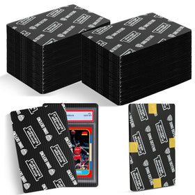 Storage Standard Ding Defend 4x6 black card protector shield for graded cards, ideal for secure shipping.