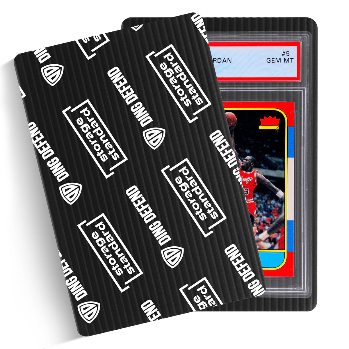 Storage Standard Ding Defend with rounded corners reduces edge pressure during transit.