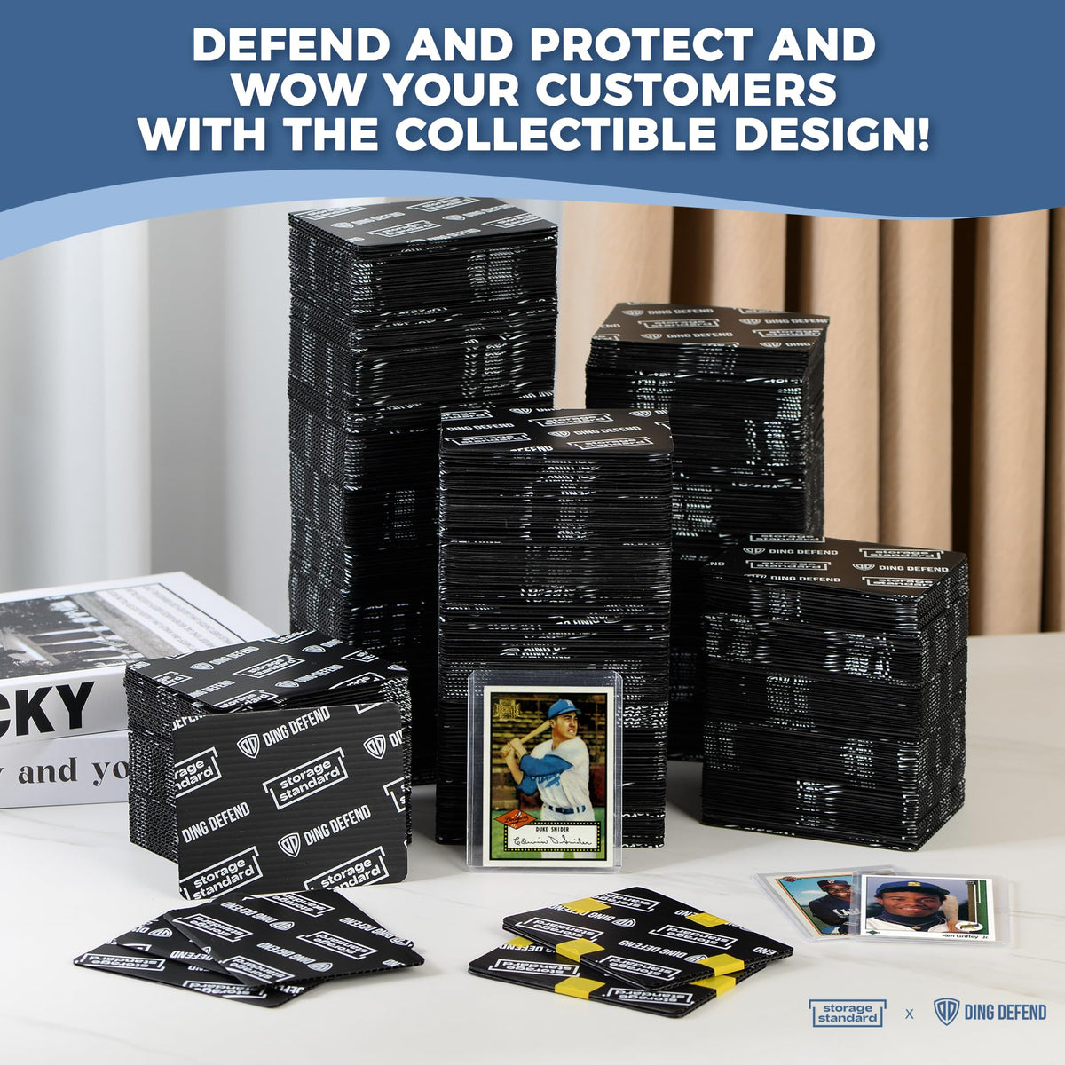 Ideal for collectors who ship often or sell on marketplaces.