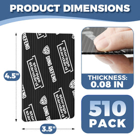 3.5 x 4.5 inch fits raw cards, top loaders, and team bags neatly.