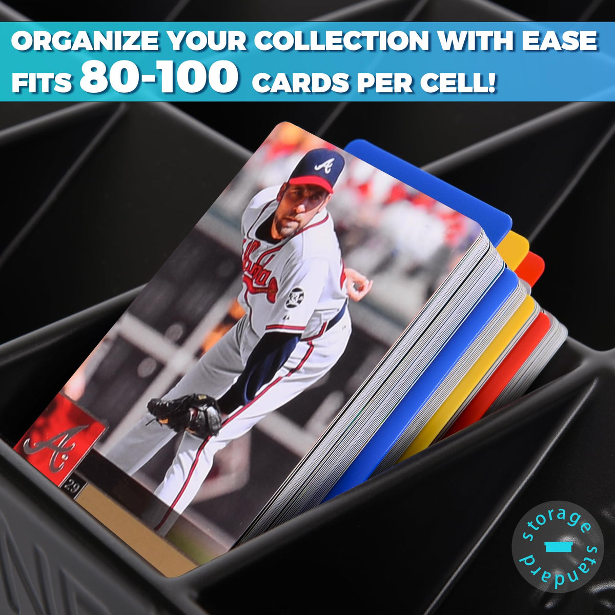 Storage Standard Card Sorting Tray ideal for collectors, hobbyists, and resellers