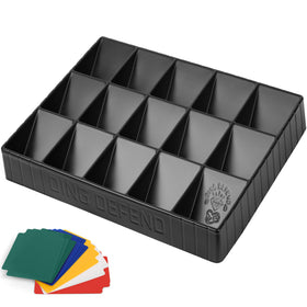Storage Standard Card Sorting Tray front view shows organized compartments for quick card retrieval