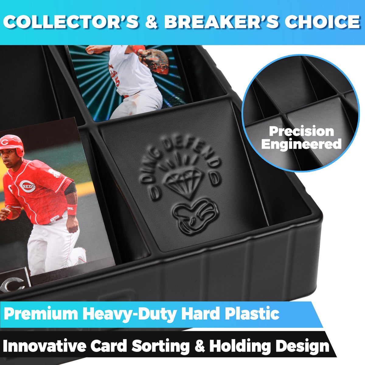 Storage Standard Card Sorting Tray compatible with raw cards and toppers for various sets