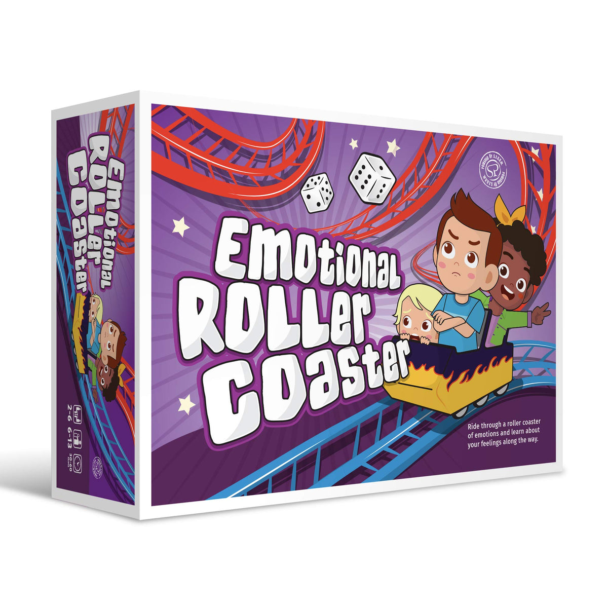 S.T.O.R.M. Emotional Rollercoaster cover image promoting emotional learning for families.