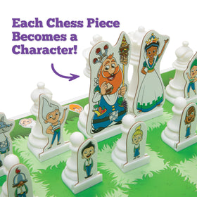 Story Time Chess set for kids beginners guide book makes chess approachable