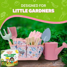 The Storybook Kids Explorers Club trowel for small hands, promoting confident digging