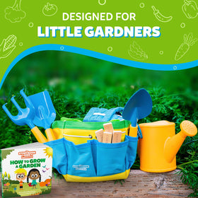 THE STORYBOOK KIDS EXPLORERS CLUB shovel blue, easy-grip tool for small hands