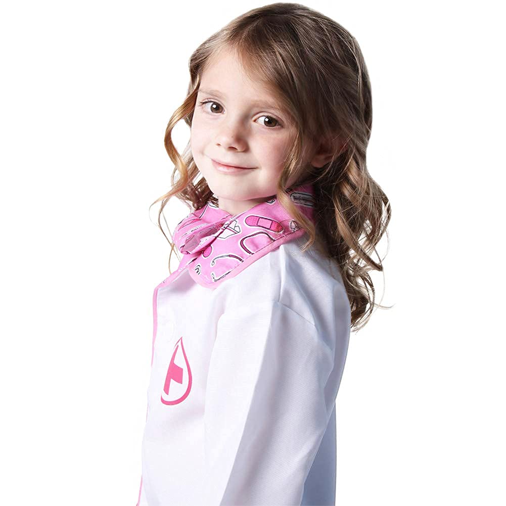 StoryBook Wishes set worn by child during pretend checkup for role play immersion