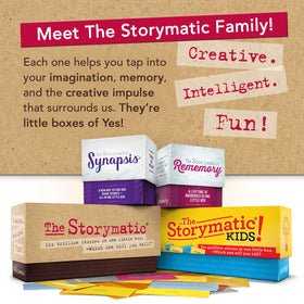 Storymatic Classic packaging highlights USA-made quality and origin.