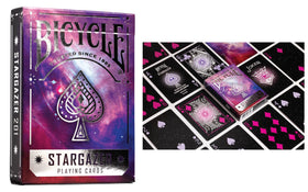 Straight Poker Supplies Bicycle Stargazer 203 deck offers premium feel for fast shuffles