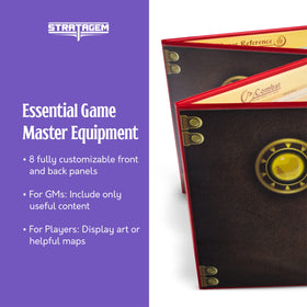 Stratagem The Master's Tome 8-pocket organization for maps, notes, and lore