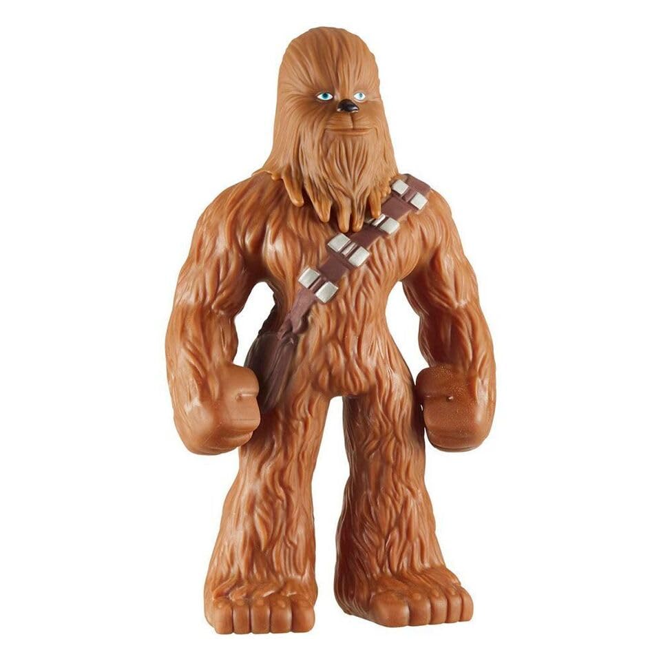 STRETCH ARMSTRONG Chewbacca stretch pose emphasizes versatile play and posing options.