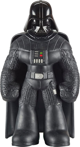 STRETCH ARMSTRONG Darth Vader in a dynamic stretch pose for creative play.
