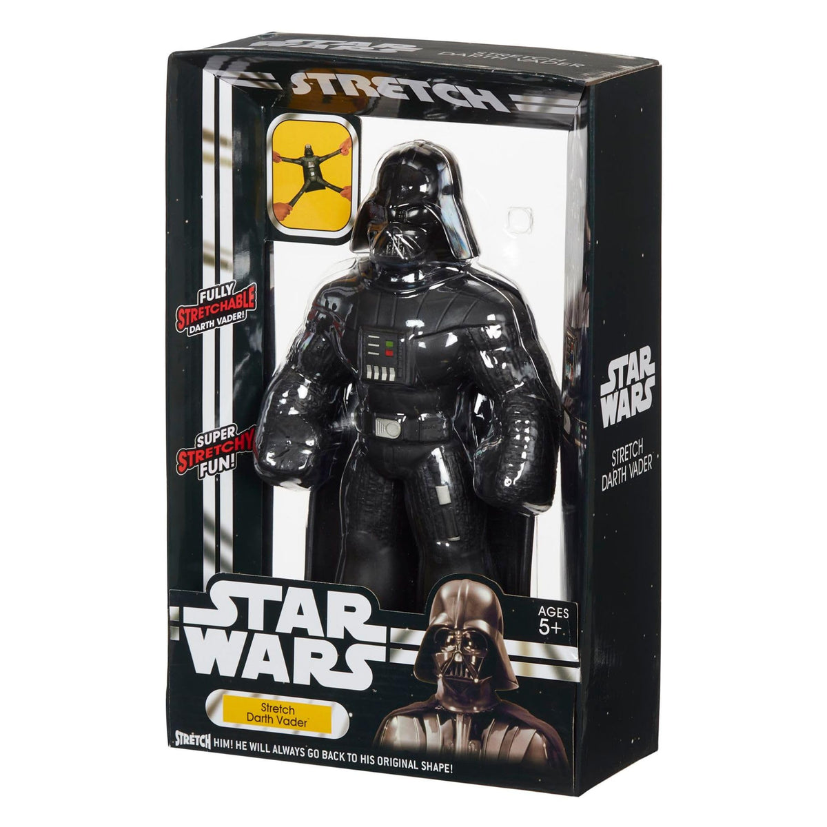 STRETCH ARMSTRONG Star Wars Darth Vader collectible display piece for fans.