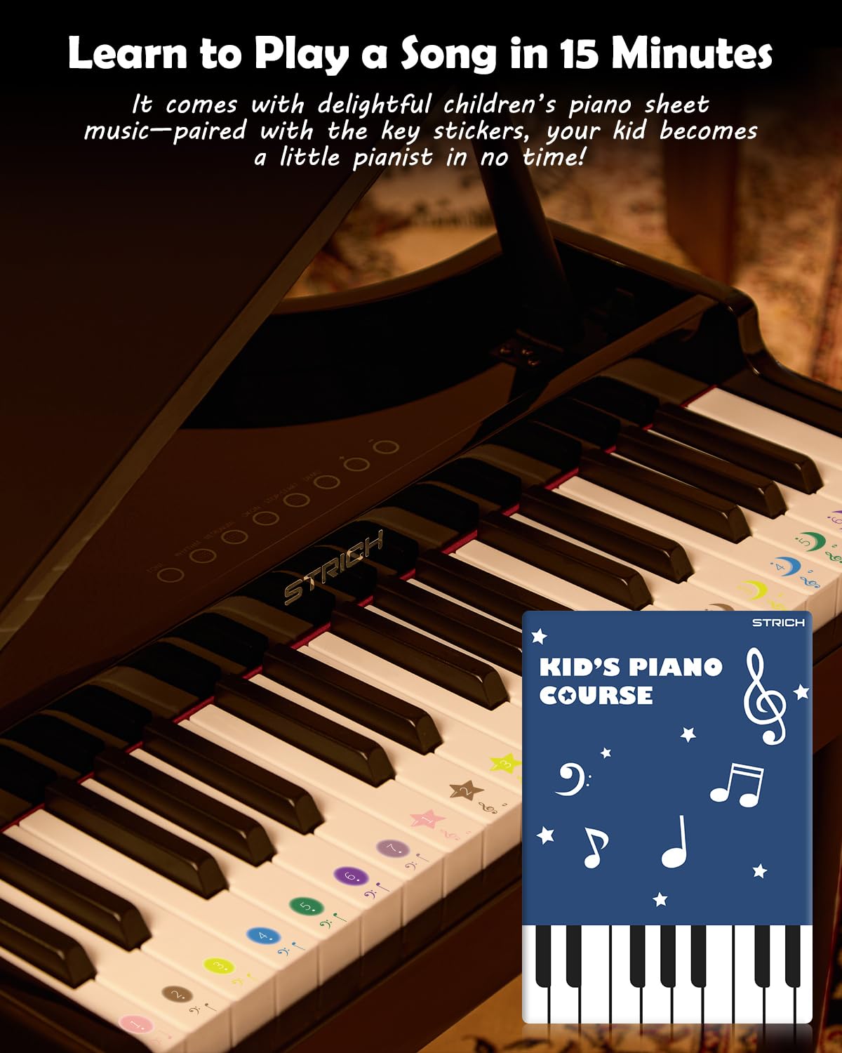 STRICH SEK-60 metronome supports steady rhythm development.