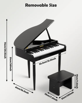 STRICH SEK-60 includes 128 tones and rhythms for diverse practice.