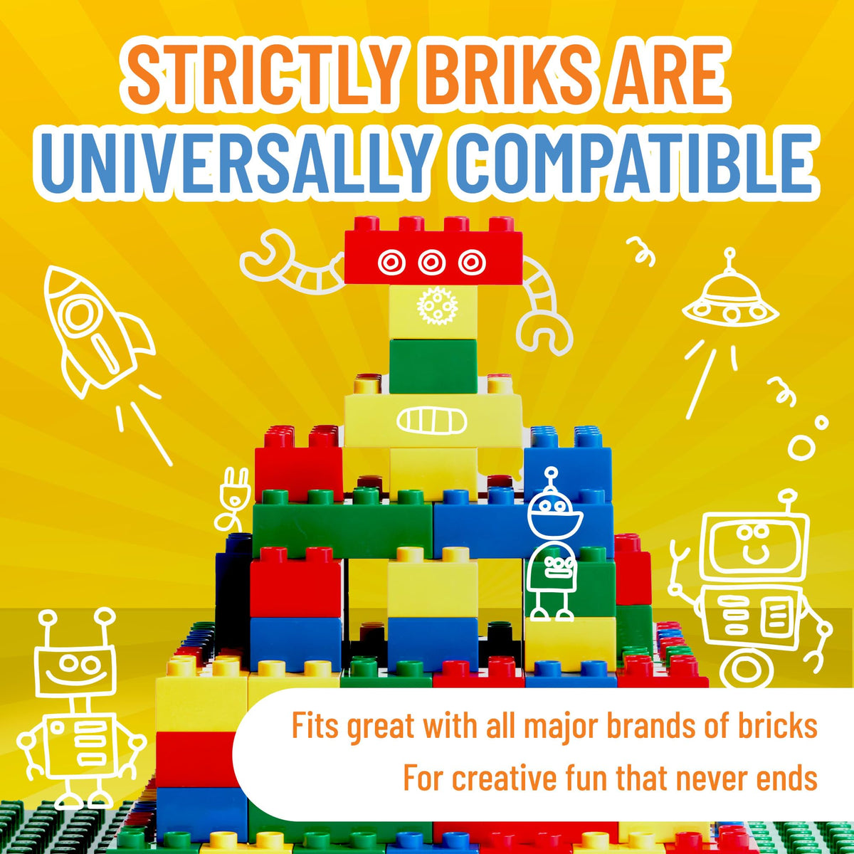 Imaginative building with Strictly Briks boosts early creative thinking