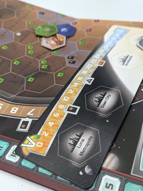 Stronghold Games Amazonis project cards highlight new options for play.
