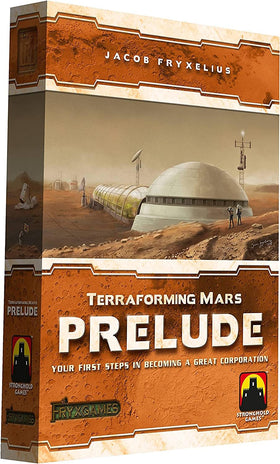 Stronghold Games Prelude card draft accelerates early Terraforming Mars play.