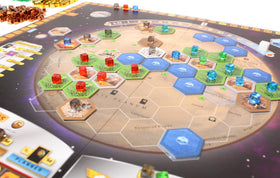 Stronghold Games Terraforming Mars expansion-ready design boosts replayability.