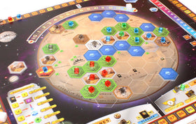 Terraforming Mars playing time hints at a thoughtful 120-minute session.