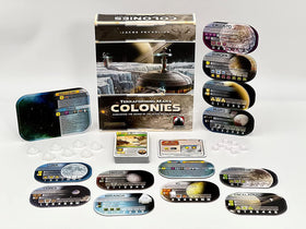 Terraforming Mars: The Colonies board layout by Stronghold Games for immersive planning
