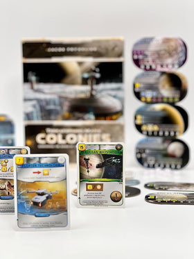 Terraforming Mars: The Colonies resource track and markers by Stronghold Games for precise tracking