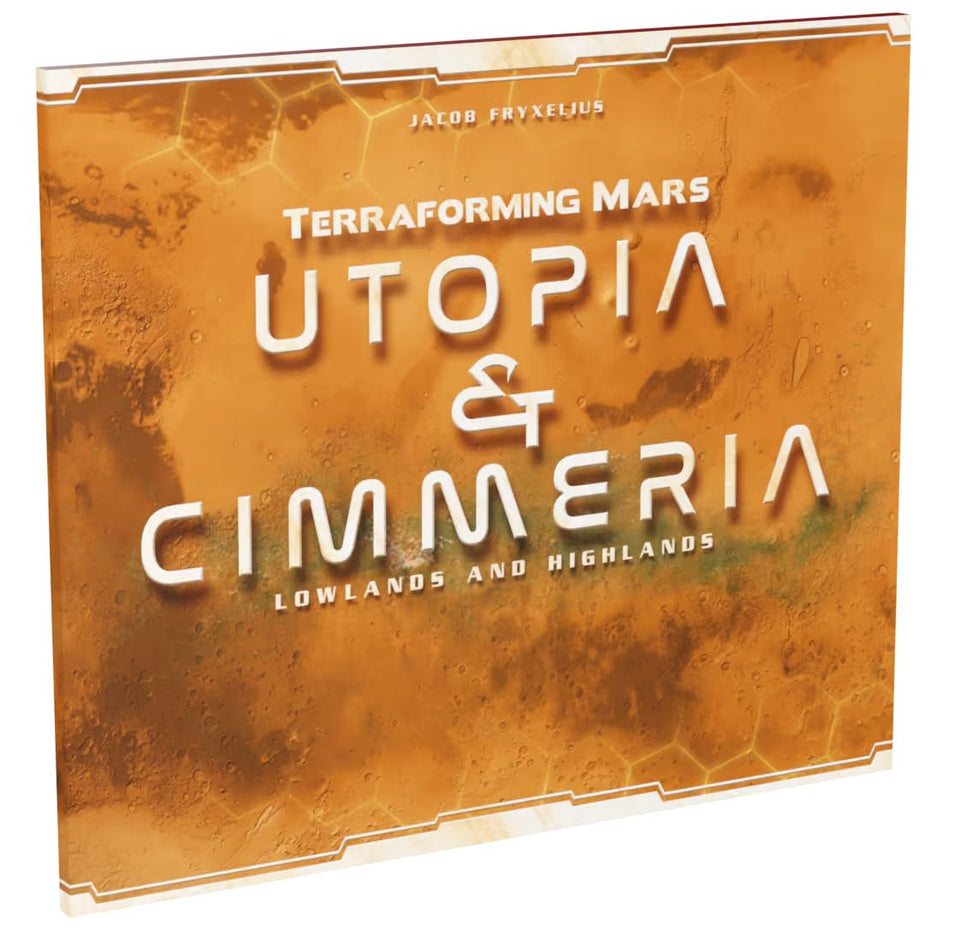 Stronghold Games Terraforming Mars Utopia Cimmeria board view supports strategic planning.