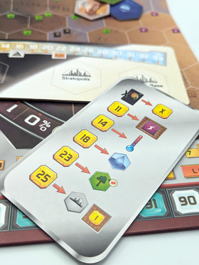 Stronghold Games Vastitas map art supports fresh strategic decisions.