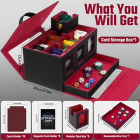 STTRBOX removable card sleeves protect cards during organization