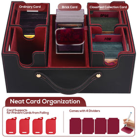 STTRBOX card support system with anti-collapse design keeps decks stable.