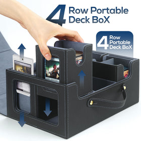 STTRBOX MTG storage box packaging shown as gift-ready and collector-friendly.