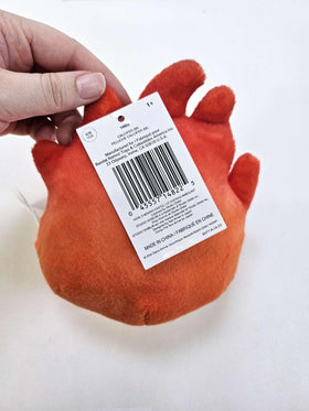 Calcifer plush care-friendly, easy spot-clean maintenance.
