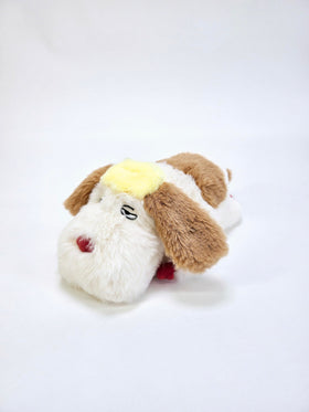 Studio Ghibli Heen beanbag plush back view, durable stitching for lasting use.