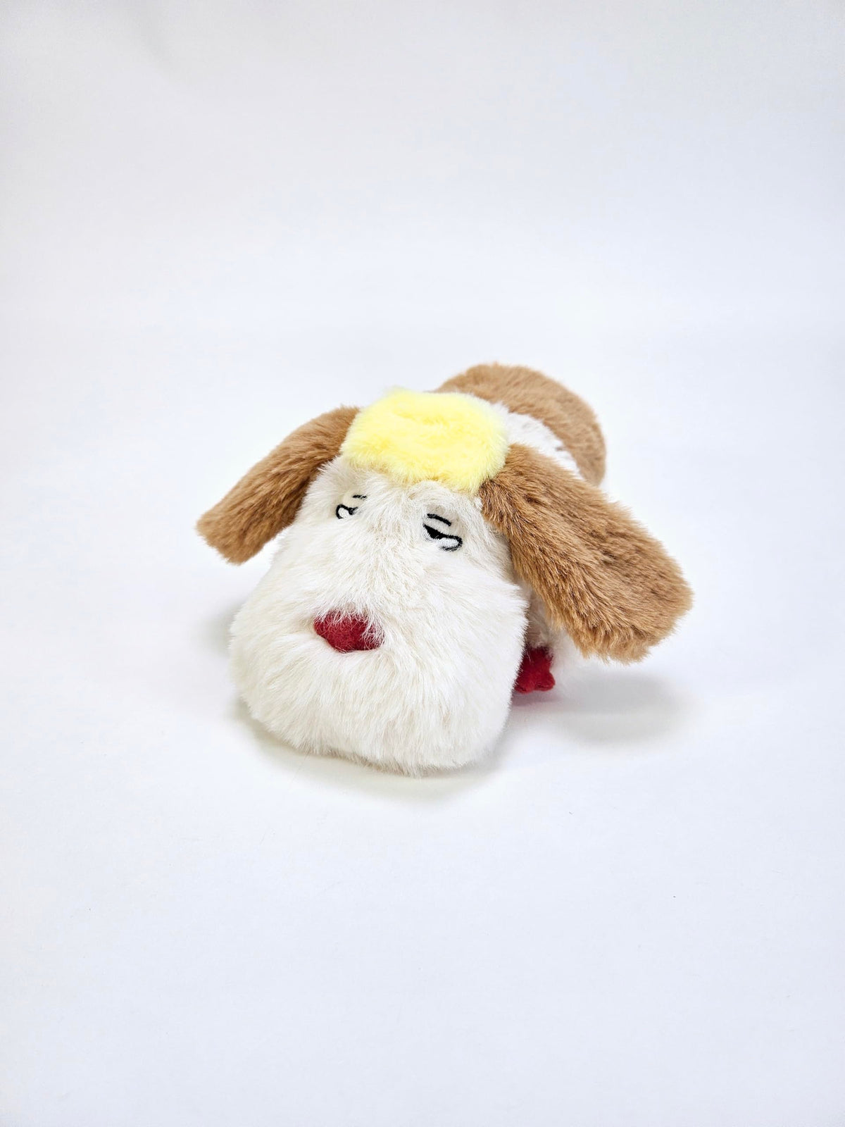 Studio Ghibli Heen beanbag plush texture detail, ultra-soft fabric for comfort.