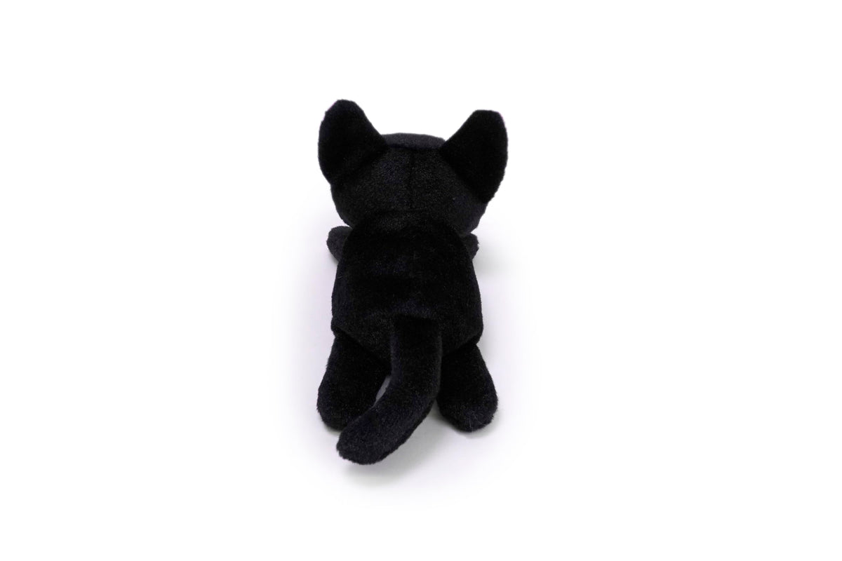 Studio Ghibli Jiji plush stuffed beanbag for safe, compact home comfort.