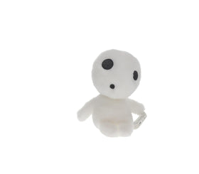 Studio Ghibli Kodama beanbag plush, 5.5-inch tall, cozy display piece.
