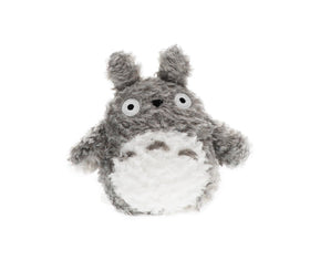 Studio Ghibli Totoro beanbag plush, big Totoro 5 inch, ideal shelf decor.
