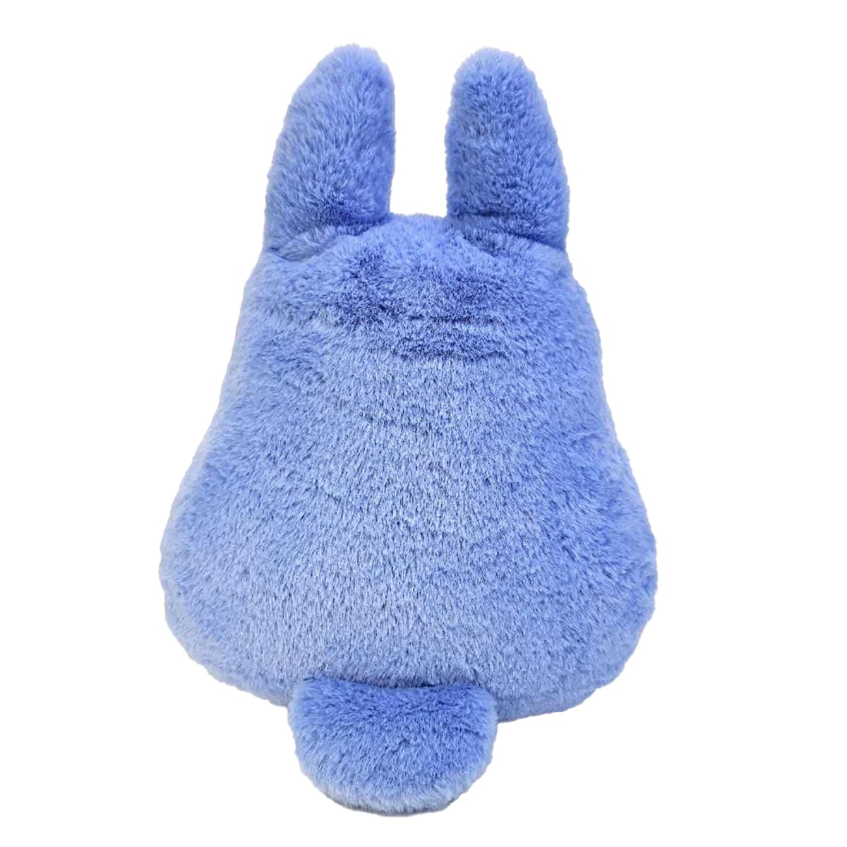 Studio Ghibli Totoro Nakayaoshi blue plush side view doubles as soft cushion