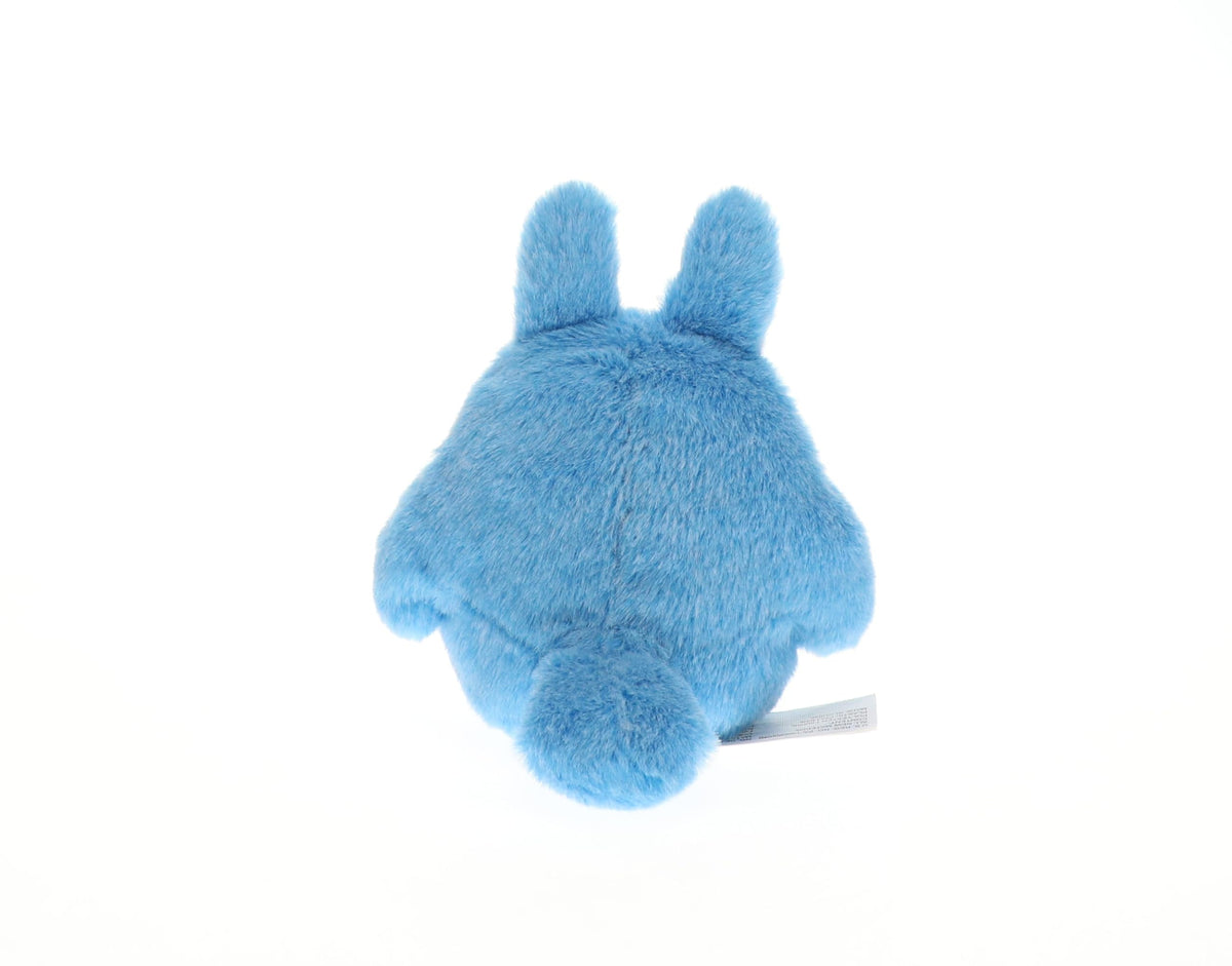 Studio Ghibli Totoro blue beanbag, official licensed product label visible.